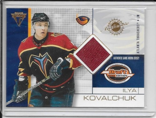 2001-02 Titanium Draft Day Edition Ilya Kovalchuk # 7 - Imagen 1 de 2