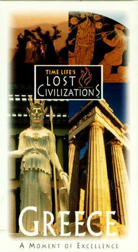 Time Life Lost Civilizations Greece VHS Pericles Athens Parthenon Delphi Apollo - Picture 1 of 2