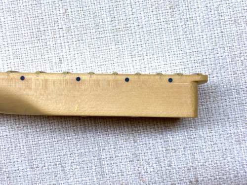 MIM Genuino Fender Strat Neck Player Serie Arce 22 Trastes! Stratocaster 9,5" - Imagen 12 de 22