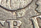 Error 1916D D over D US Barber SILVER Quarter "Denver" Mint "LIBERTY" Shows Fine