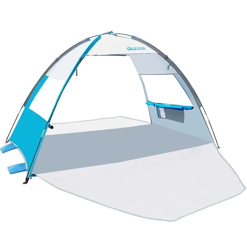 Beach Tent Sun Shelter UV Protection Portable Canopy Shade 3 Person Outdoor