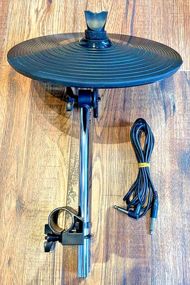 ALESIS dm5 CRASH / RIDE Becken Erweiterungsset. BECKEN 11'', ARM, KLEMME, HALTERUNG, TS