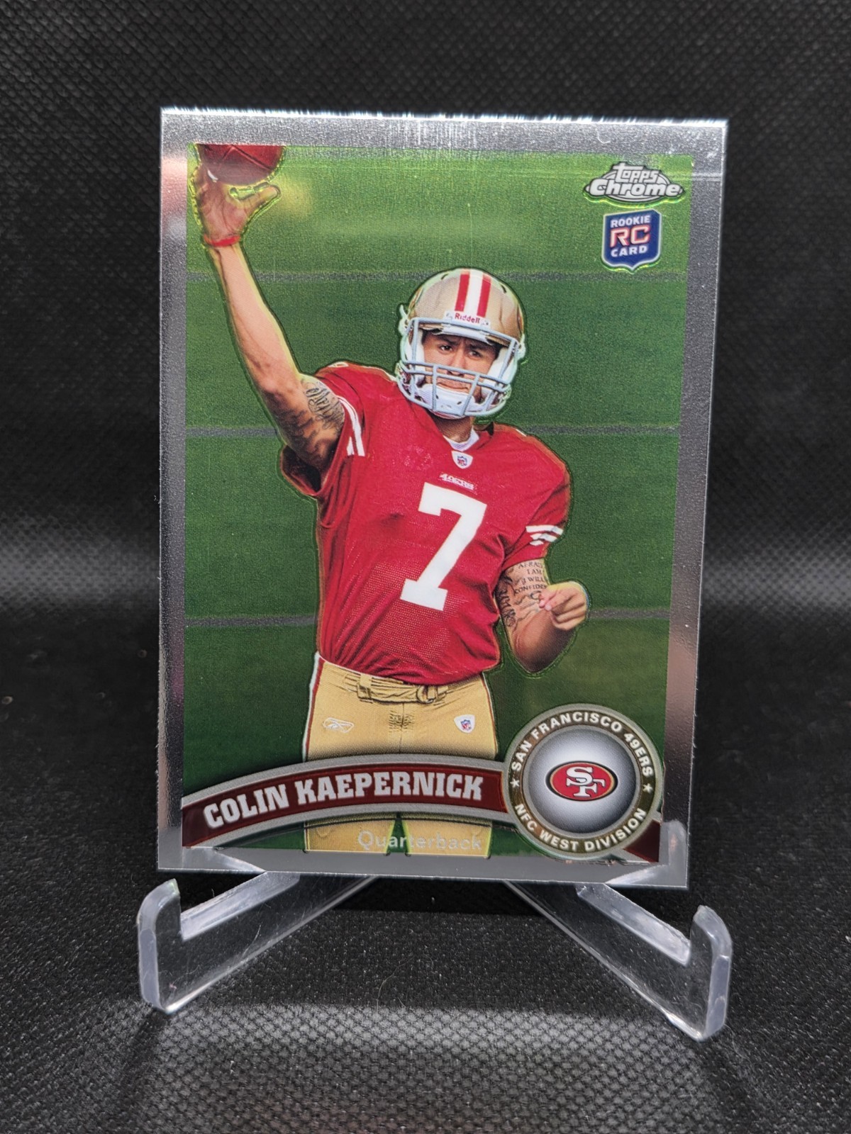 2011 Topps Chrome - #25 [BASE] Colin Kaepernick - San Francisco 49ers 