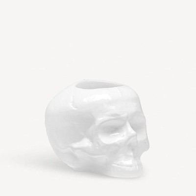 Kosta Boda Still Life Glass Votive Off White