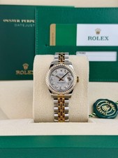 Rolex Datejust 26mm 2017 Meteorite Diamond Bezel Jubilee 179383