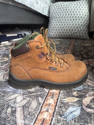 RED WING Women's ''King Toe'' Leather Waterproof Safety 2340 Boots Size 7.5 B