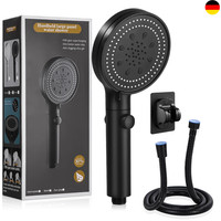 Duschkopf Mit Schlauch, 6 Strahlarten, Duschbrause Mit Halterung Ohne Bohren