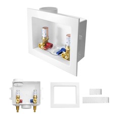 1 PCS PEX Washing Machine Outlet Box Copper Hammer Arrestor 1/2 x 3/4 MHT