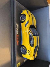 BBR 1/18 Scale Ferrari F12 TDF YELLOW and BLue Diecast Car Model
