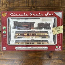 Wow Toyz 20 Piece Battery Operated Classic Train Set, Tested & Works, No Trees