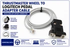 LOGITECH G920 G923 G29 PEDAL TO THRUSTMASTER  WHEEL ADAPTER CABLE