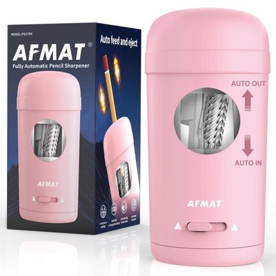 AFMAT Electric Pencil Sharpener, Fully Automatic Pencil Sharpener for 7-8mm P...