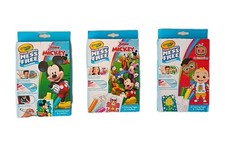 Crayola Color Wonder Mess Free Coloring 8 Pages,3 Markers-Set of 3 Different-New