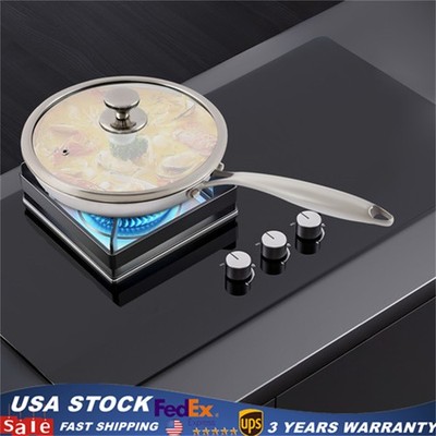 Frying Pan with Lid Flat-Bottomed Cooking Pot Set for Kitchen Home & Most Stoves