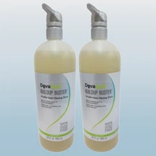 DEVACURL BUILDUP BUSTER MICELLAR WATER CLEANSING SERUM 32 OZ NWOB LOT OF 2