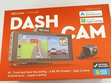 Rexing Dash Cam CPDuo 686 4k 64gb CarPlay And...