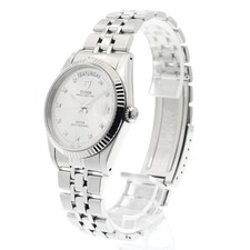 TUDOR Prince Date Day 76214 10P diamonds WG bezel Automatic Men's Watch_917827 3