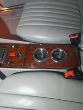 Ablagebox Mercedes W107 / R107 Holz Getr&auml;nkehalter Mittelkonsole   Walnu&szlig;