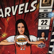 Panini 2025 WNBA Donruss Net Marvels Sonia Citron #4 Rookie Insert Mystics