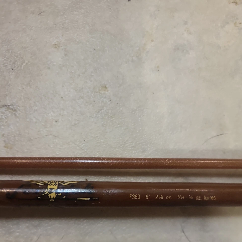 Varilla giratoria ultra ligera Fenwick Feralite FS60 de colección Foto 2 de 3