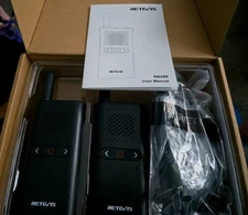 Retevis RB28B Walkie Talkie FRS 2W CTCSS/DCS VOX Two Way Radio  2 Set