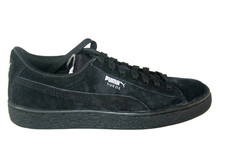 PUMA SUEDE JR CLASSIC BLACK-PUMA SILVER 355110-52 BIG KIDS SHOE SIZE SNEAKERS