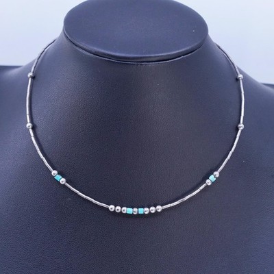 SILVER925 TURQUOISE NECKLACE /シルバー/ネックレス 14