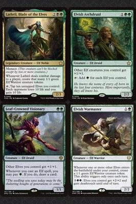 mtg elf tribal cards Lathril EDH Deck | Commander Deck Mint / near mint condition trading card Who is the best elf