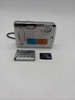 Olympus U 720 SW Waterproof Shock Proof Akku SD-Karte funktionsfähig #P23