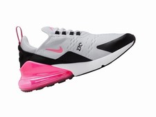 Nike Air Max 270 Hyper Pink White Women's Sz 8 AH6789-127. New