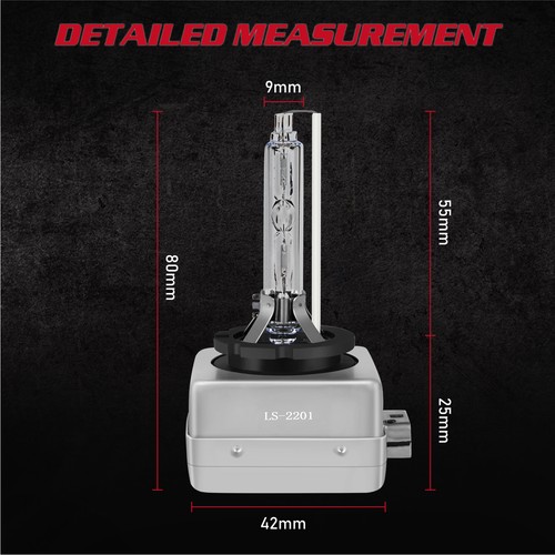 Replacement 2X D1S HID Bulbs 6000K Fits Mercedes GLC-Class 2015-2020 Headlights - Picture 5 of 17