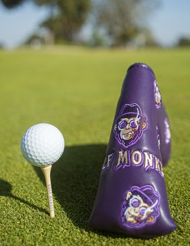 NUEVO Golf Monkee Blade Putter Cover Golf Headcover - Imagen 2 de 5