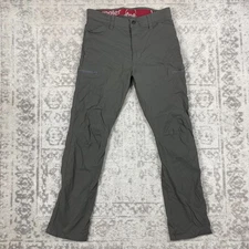 Wrangler ATG Pants Mens Reinforced Utility Pants Performance Stretch Size 34x32