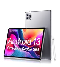 10-inch 128GB Android 13 Tablet WiFi 6, Octa-Core, 10.1'' Display