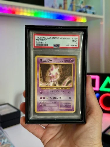 MEWTWO #150 | PSA 9 | 1998 POKEMON JAPANESE VENDING | SERIES 1