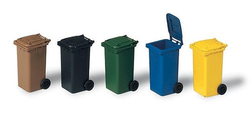 Juego de contenedores de basura escala G Pola 331728 (juego de 12) | Zustand: New