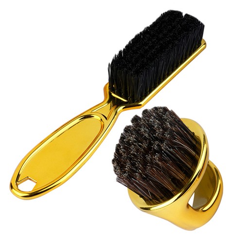  Men Hair Brush Hairbrush Cleaner Barber Clipper Cleaning Neck Duster - Zdjęcie 10 z 12