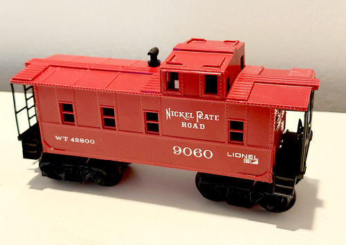 De Colección Lionel Calibre O Placa de Níquel Rojo Carretera Caboose #9060 Escala 1:48 | Zustand: Used
