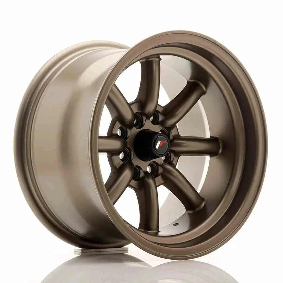JR WHEELS JR19 15x9 ET-13 4x100/108 Matt Bronze - Bild 1 von 1