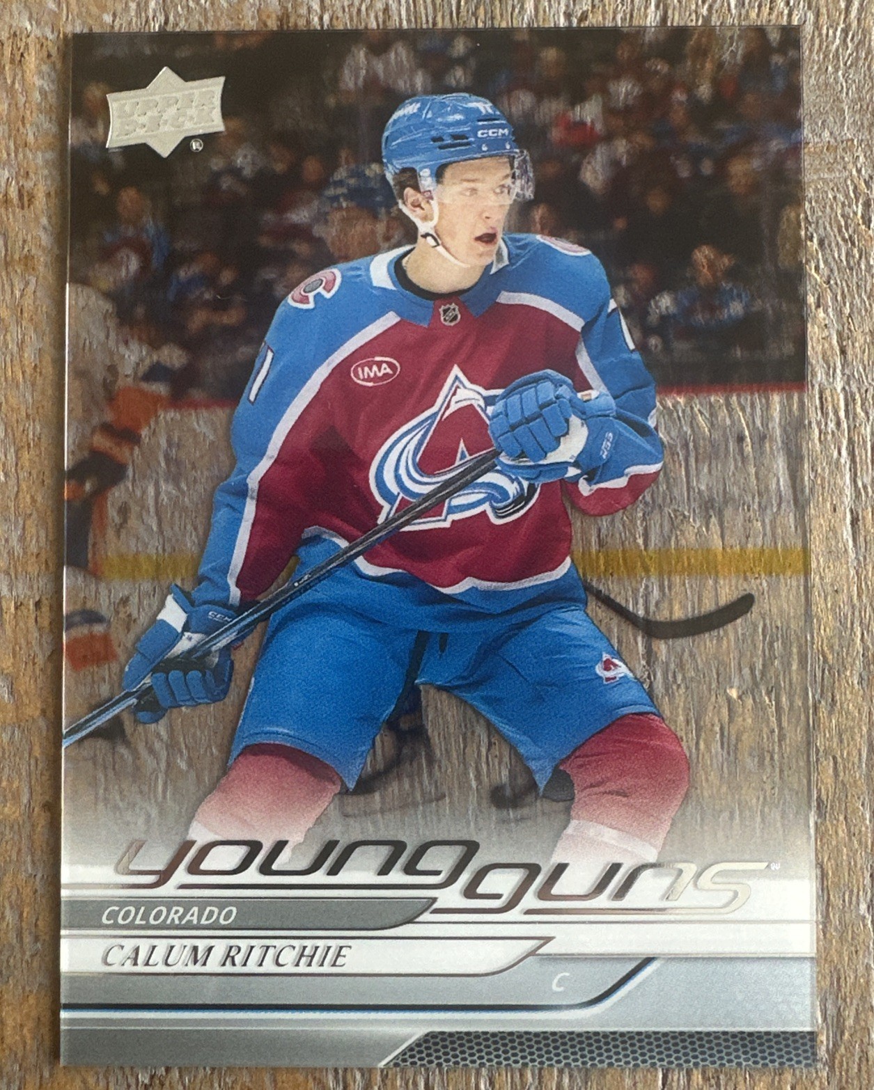 2024-25 Upper Deck Series 2 Hockey Calum Ritchie Young Guns Clear Cut #477