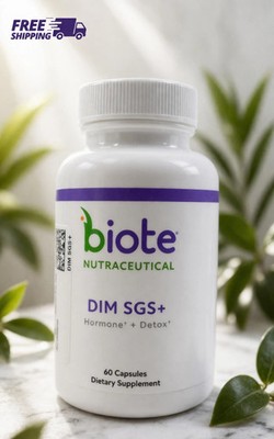 Biote Nutraceutical - DIM SGS+, Hormone + Detox - 60 Capsules