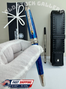 MB Meisterstuck Le Petit Prince Rollerball 163 w/ Montblanc Pen Case Bid,