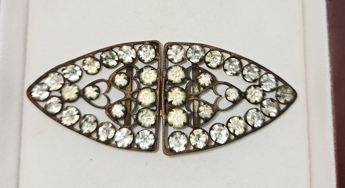 Art Deco Clear Vintage Belt Buckles for sale | eBay
