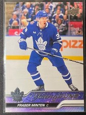 2023-24 Upper Deck Series 2 Hockey Young Guns Rookie #482 Fraser Minten