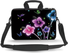14 15 15.4 15.6 inch Laptop Messenger Bag Carrying Case Sleeve with Handle Acces