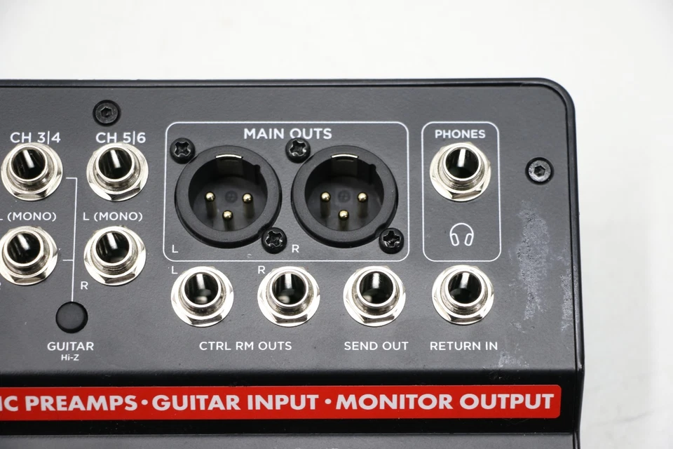 Harbinger LV8 8-Channel Analog Mixer w/Bluetooth - Image 4 of 4