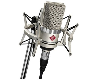 Neumann TLM102 Studio Set (Nickel) Condenser Microphone with EA4 Shockmount