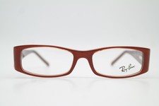 Vintage Glasses Ray Ban RB 5103 Braun Silver Rectangular Frames Eyeglasses