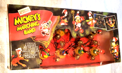 VTG 1994 Mr Christmas Mickey's Marching Band Plays 35 Carols