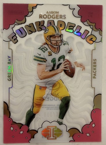 2022 Panini Illusions - Funkadelic Aaron Rodgers #F-1 Pink /399 - 第 1/2 張圖片